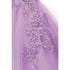 Little Girls Lavender Pearl Beaded Glitter Tulle Flower Girl Dress 2-6 - SophiasStyle.com